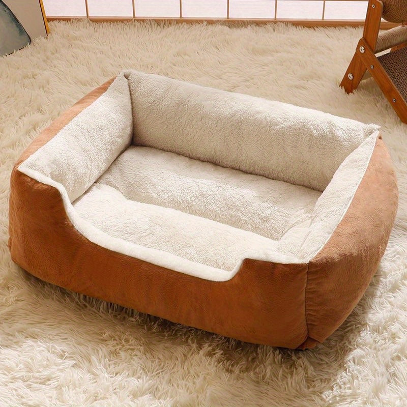 Cama Confortável para Pets de Todas as Estações - Ideal para Cães Pequenos e Médios