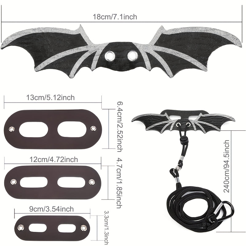 Arnês Ajustável para Dragão Barbudo com Asas – Cinto de Transporte Seguro e Confortável para Répteis