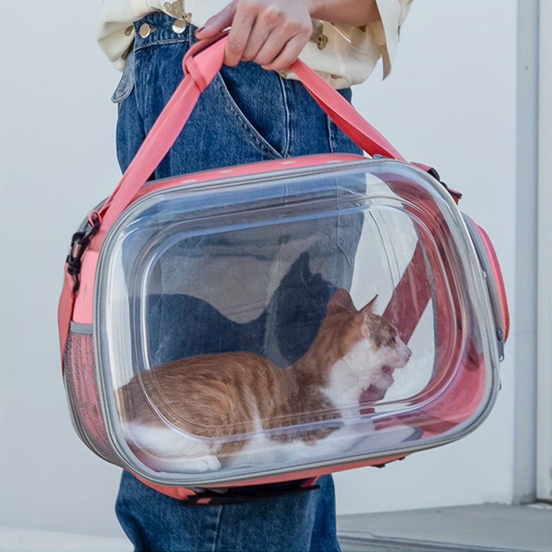 Mochila EVA Portátil Transparente para Pets