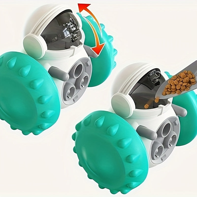 Brinquedo Anti-Viragem, Alimentador Lento, Quebra-Cabeça de Petiscos para Estimular a Inteligência