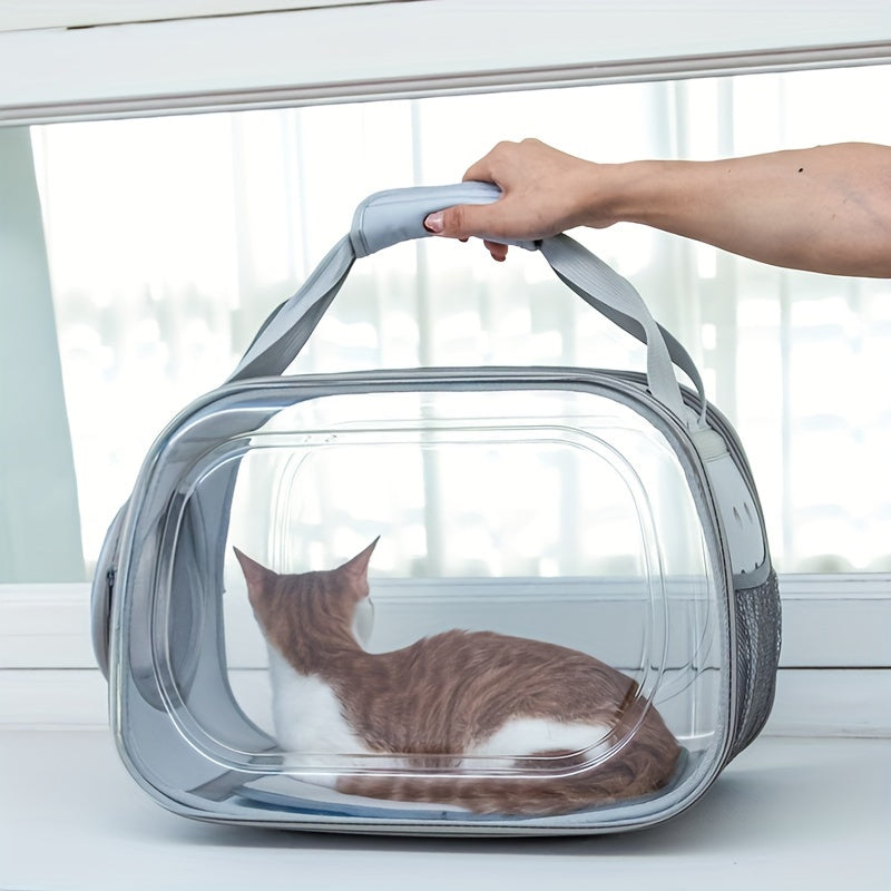 Mochila EVA Portátil Transparente para Pets