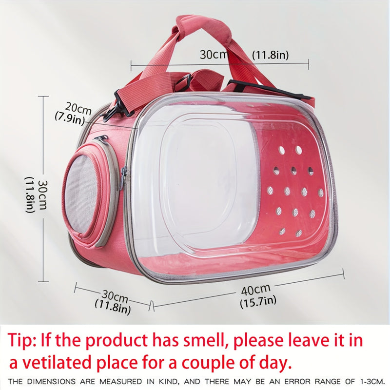 Mochila EVA Portátil Transparente para Pets