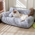 Cama Pet Cozy - Sofá Acolchoado Antiderrapante para Cães e Gatos