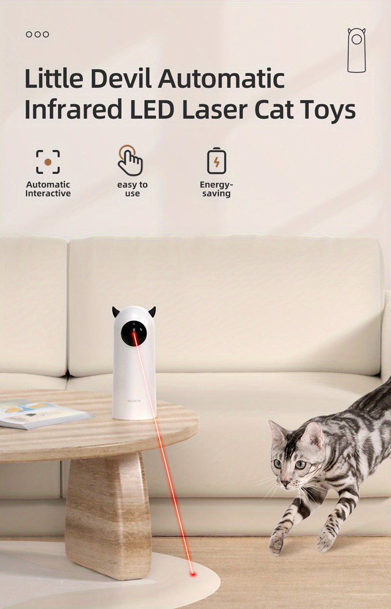 Brinquedo Interativo com Laser Automático para Gatos